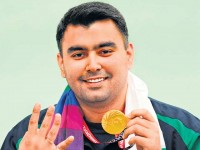 Gagan Narang, bronze medal winner for rifle shooting