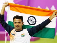 Vijay Kumar, silver medal winner for pistol shooting