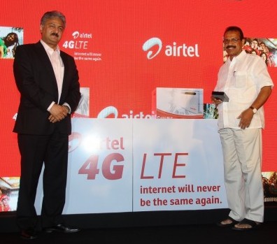 Bharti Airtel Launches 4G Services in Second Indian City – Bengaluru – For Just $3 A Month