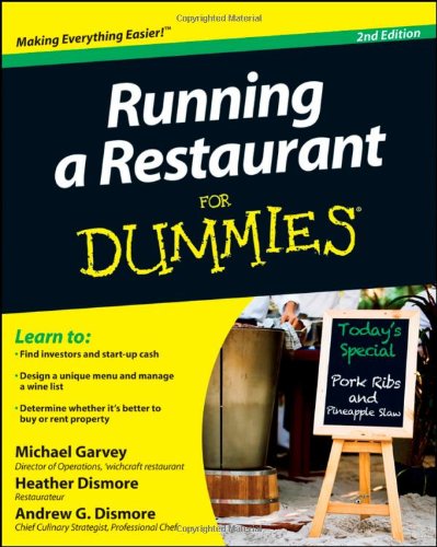 Book Review: Running a Restaurant for Dummies