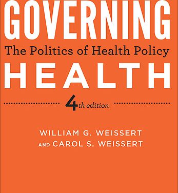 Book Review: Governing Health: The Politics of Health Policy