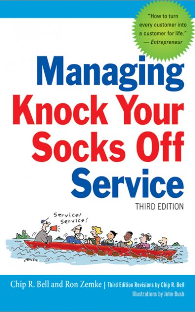 Book Review:  Managing “Knock Your Socks Off” Service – 3rd edition