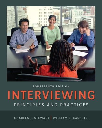 Book Review: Interviewing: Principles and Practices, 14th edition