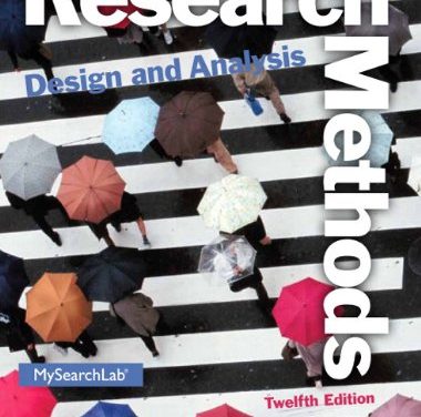 Book Review: Research Methods – Design and Analysis, 12th edition