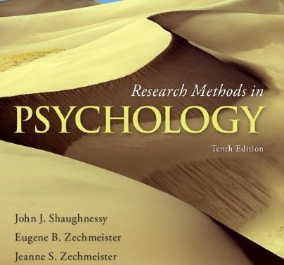 Book Review: Research Methods in Psychology, 10th edition