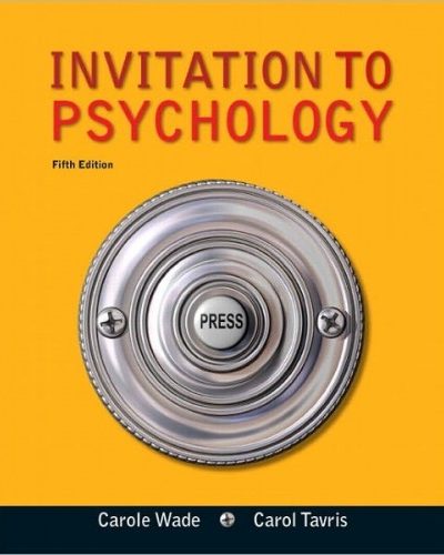 Book Review: Invitation to Psychology, 5th edition