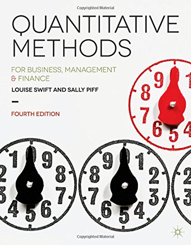 Book Review: Quantitative Methods for Business, Management and Finance, 4th edition