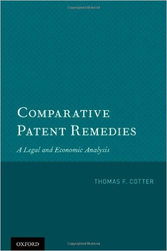 Book Review: Comparative Patent Remedies – A Legal and Economic Analysis