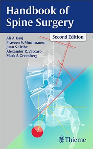 Book Review: Handbook of Spine Surgery, 2nd edition