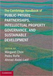 Book Review: The Cambridge Handbook of Private-Public Partnerships, Intellectual Property Governance, and Sustainable Development