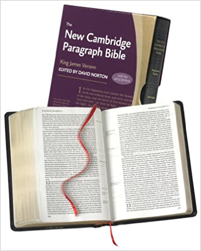 Book Review: New Cambridge Paragraph Bible – King James Version with Apocrypha
